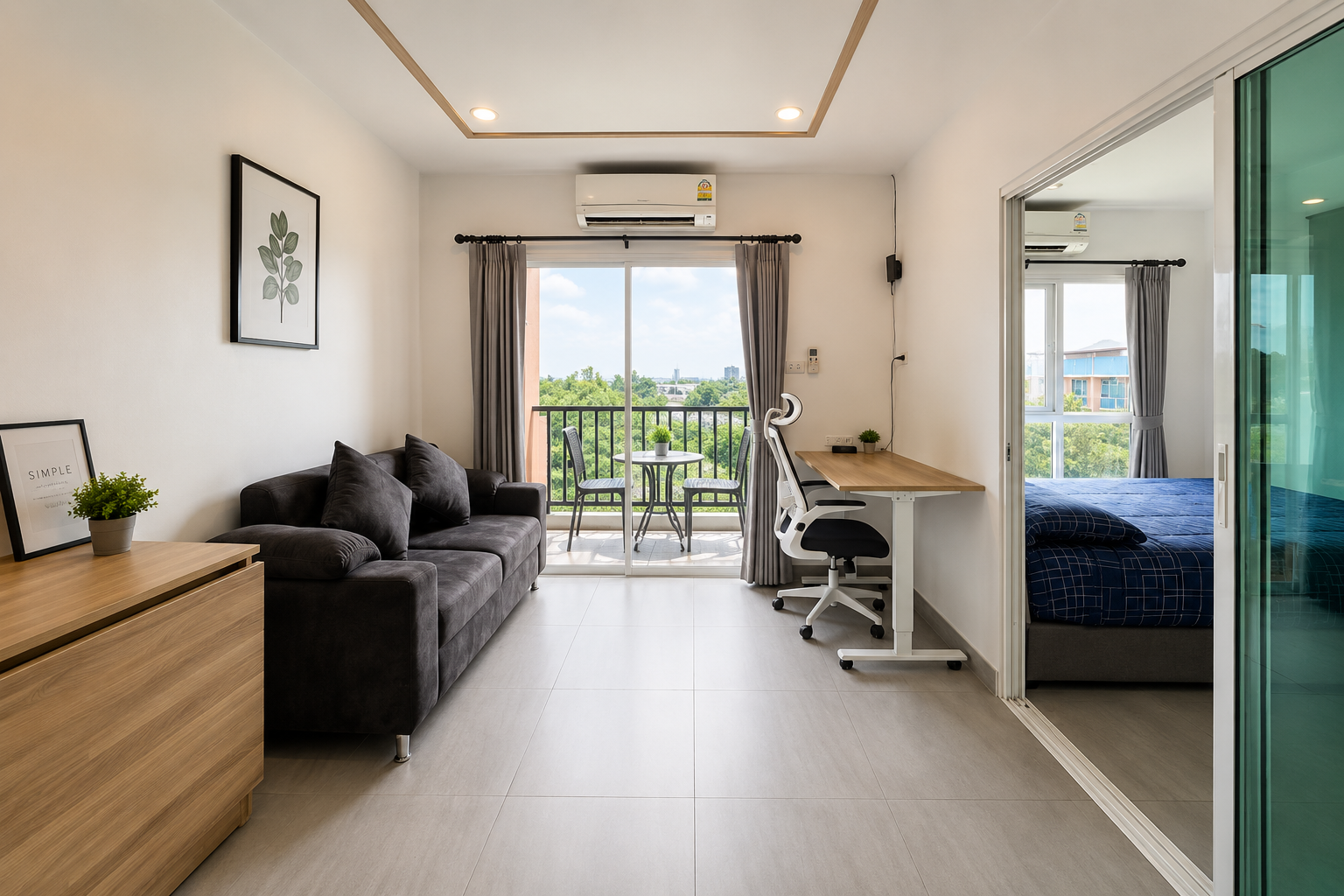Corner studio seaview - Krabi property for sale